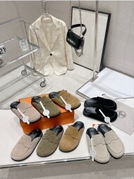 에르메스 고 뮬 스웨이드 커플 Go H231745ZH02395