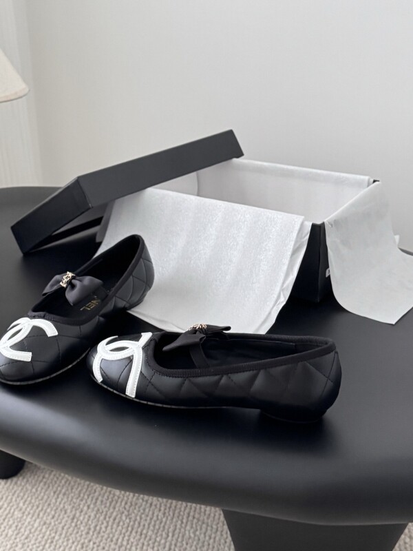 위핑,샤넬 빈티지 캉펑 메리제인 플랫 3컬러