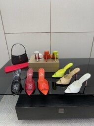 크리스찬 루부탱 Mules Patent calf leather Miss Z Mule 100 mm1250970W302