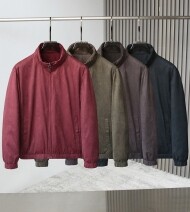 로로피아나 LP 클래식 남성 비즈니스 캐주얼 양면 패딩 이탈리아 스타일 패션