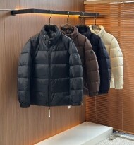 몽클레어 남성 후드 쇼트 다운 재킷