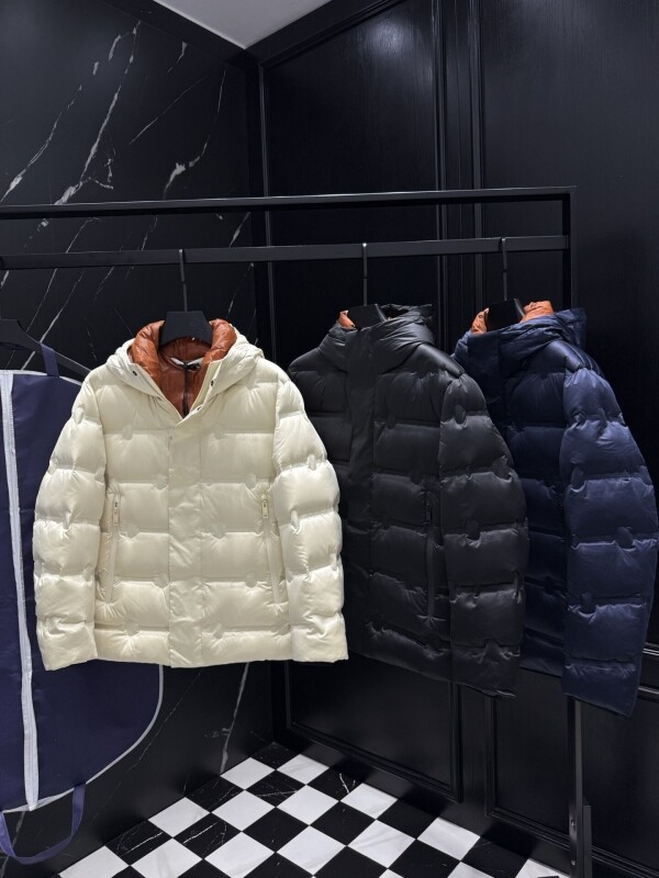 위핑,제냐 후드 쇼트 다운 재킷