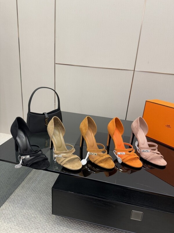 위핑,에르메스 샌들 Lipstick 105mm H252130Z 02350