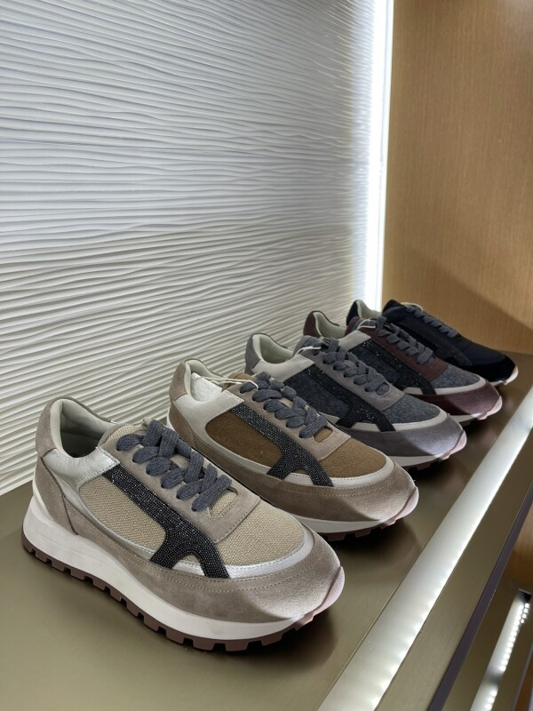 위핑,브루넬로 쿠치넬리 캐시미어 빈티지 스니커즈