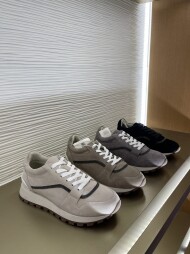 브루넬로 쿠치넬리 캐시미어 빈티지 스니커즈