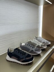 브루넬로 쿠치넬리 캐시미어 빈티지 여성 스니커즈