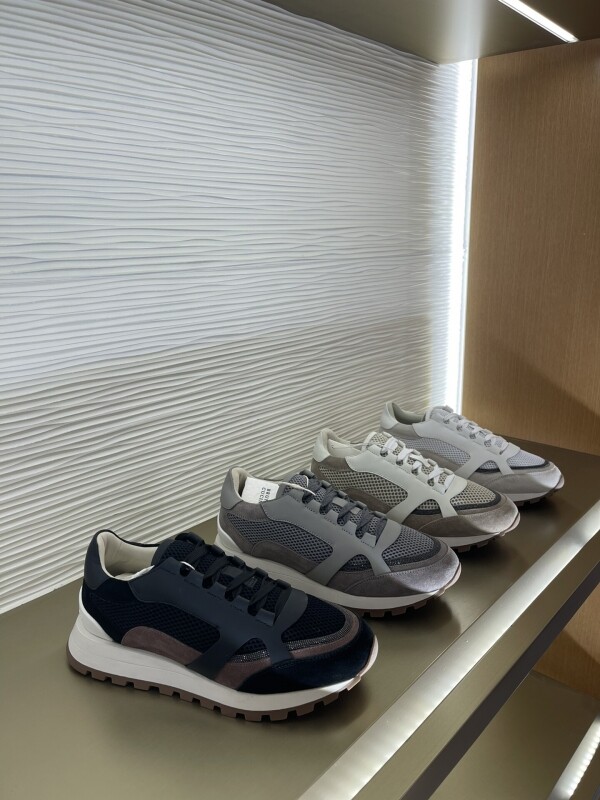 위핑,브루넬로 쿠치넬리 캐시미어 빈티지 여성 스니커즈