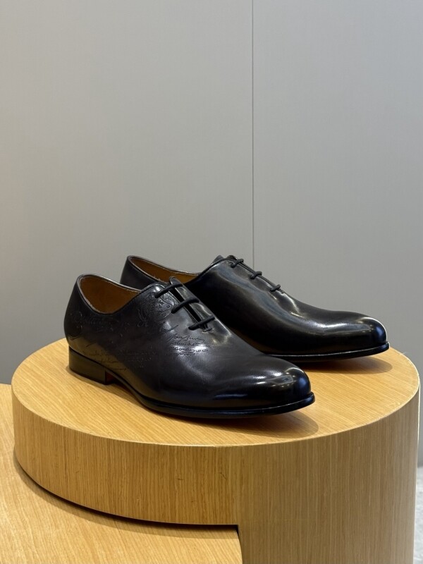 위핑,벨루티 정장 구두 수제화 비즈니스 구두 Berluti Galet Oxford Venezia Calf Leather S4505