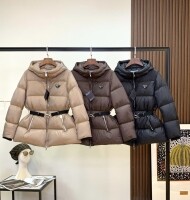 프라다 오리지널 1:1 맞춤 제작 고품질 최고급 95 화이트 구스다운 패딩