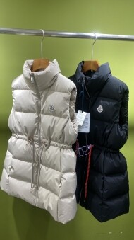 몽클레어 오리지널 1:1 맞춤 제작 고품질 최고급 95 화이트 구스다운 베스트