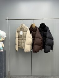 셀린느 오리지널 1:1 맞춤 제작 고품질 최고급 95 화이트 구스다운 여성 패딩