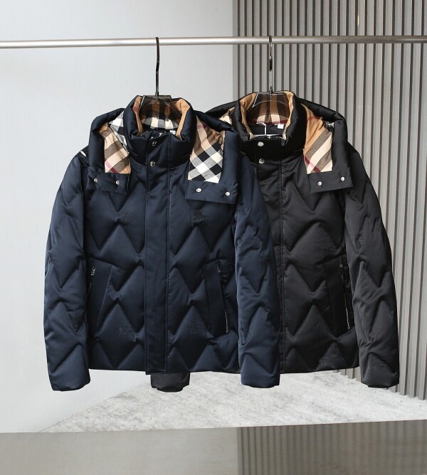 위핑,버버리 남성 패딩 오리지널 1:1 맞춤 제작 고품질 최고급 95 화이트 구스다운