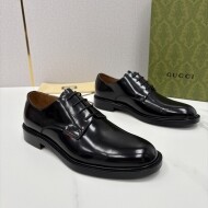 구찌 정장 구두 레이스업 더비 슈즈