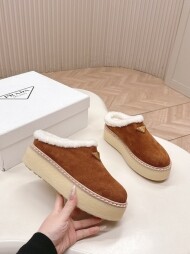 프라다 스웨이드 슬리퍼 50mm 1S715N_X0O_F0401