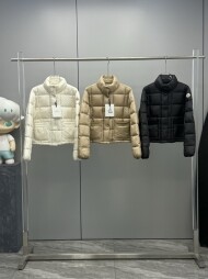 몽클레르 여성 트리밍 쇼트 다운 재킷 Jarcieu 브레이드 K20931A00017597YF