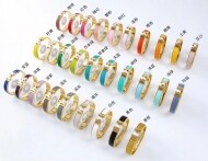 에르메스 팔찌 프리미엄 1:1 에나멜 팔찌 메탈릭 골드 화이트 골드 로즈 골드 Clic H 블레이슬링 12mm H700001FO
