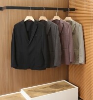 제냐 봄여름 신상 남성 비즈니스 캐주얼 정장 싱글 코트