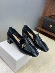 디올 컬렉션 하이엔드 시리즈 뉴 D-New Ballet 통굽 둥근머리 메리제인 발레리나 2컬러 굽높이 3.5cm