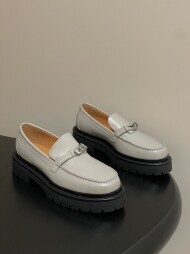 에르메스 클래식 켈리 버클 통굽 여성 로퍼 Icone 빈티지 키높이 12컬러