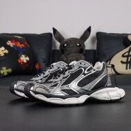 발렌시아가 3XL Runner 데미지 효과 통굽 스트랩 커플 대디화