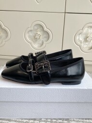 디올 뉴발렛 통굽 메리제인 단화 2컬러