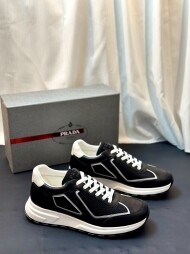 프라다 신상 남성 패치워크 스니커즈