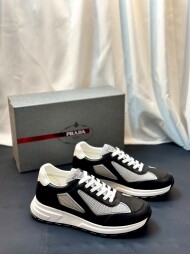 프라다 신상 남성 패치워크 스니커즈