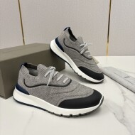 브루넬로 쿠치넬리 니트 시리즈 남성 스니커즈 3컬러