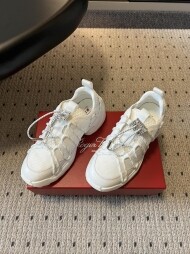 로저 비비에 봄 신상 큐빅 스니커즈 통굽 운동화 2컬러