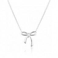 티파니앤코 Tiffany&Co  목걸이 리본 펜던트 미니 실버