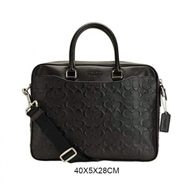 위핑,COACH 코치 베킷 콤펙트 브리프 서류가방 인 시그니처 레더 F72973