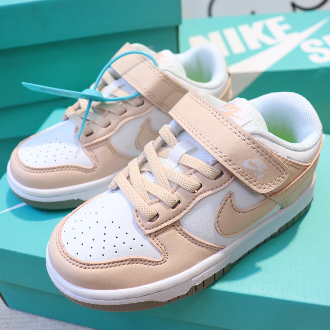위핑,나이키 NIKE 키즈 아동용 벨크로 미끄럼 방지 운동화 패션 통기성 캐주얼 운동화 남여 공용