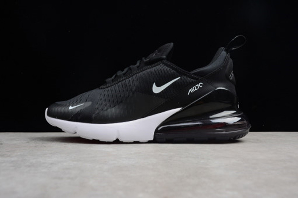 위핑,나이키 에어 맥스 270 블랙 무연탄과 화이트 Nike Air Max 270 Black Anthracite and White AH8050-002