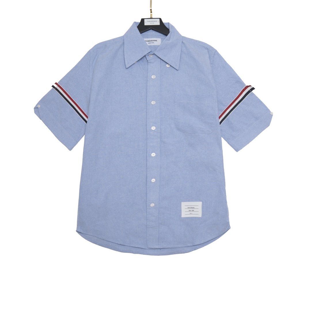 위핑,톰 브라운 Thom Browne 클래식 반팔 셔츠