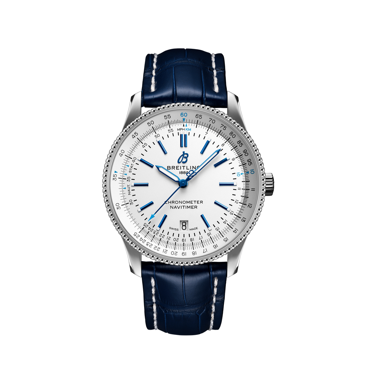 브라이틀링 BREITLING 항공 타이밍 쿼츠 시계 41(NAVITIMER AUTOMATIC 41) A173263A1G1P1
