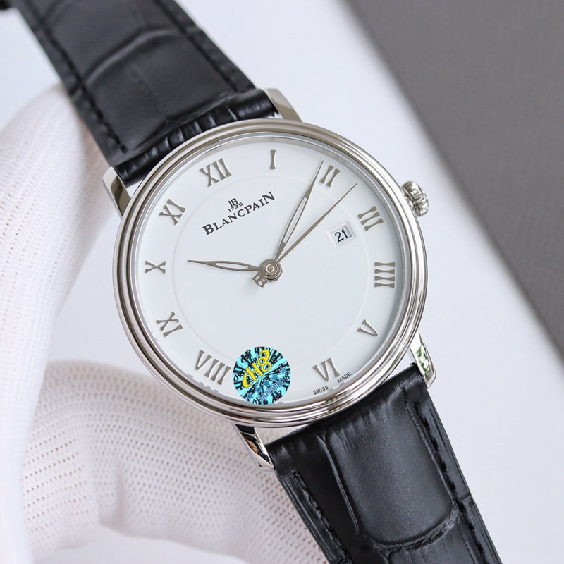 블랑팡 BLANCPAIN 세련되고 심플한 남성용 석영 손목시계 40MM