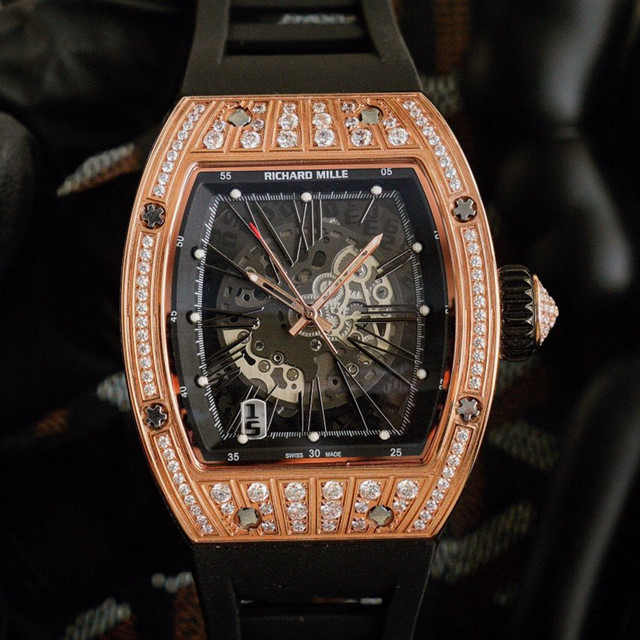 위핑,리차드밀 Richard Mille 패션 자동 기계식 남성용 시계