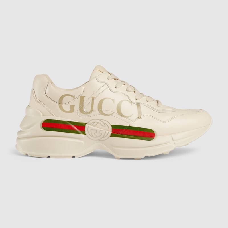구찌 Gucci  남성 롸이톤 가죽 스니커즈 500877 DRW00 9522 500877
