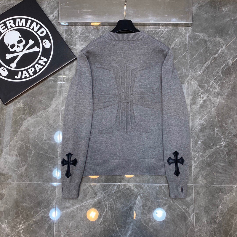 크롬하츠 Chrome Hearts 뒷면 입체 자카드 스웨터 남여 공용