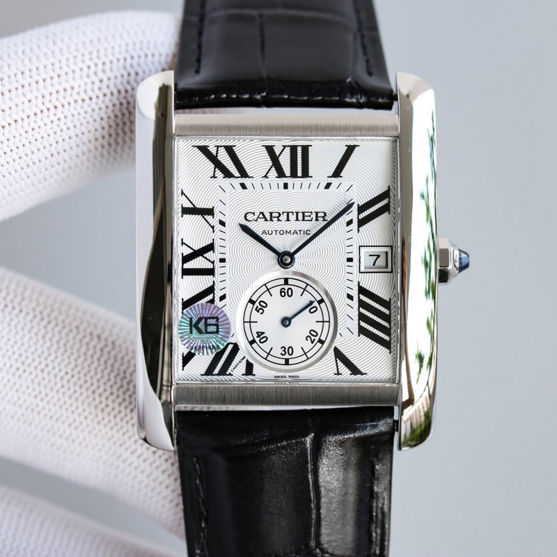 까르띠에 Cartier 탱크 시리즈 남성용 시계 44x34mm