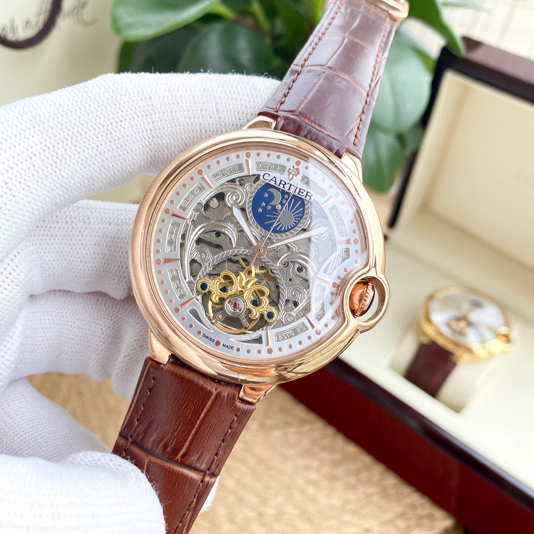 위핑,파텍필립 PATEK PHILIPPE 42MM 남성용 패션 오토매틱 기계식 시계