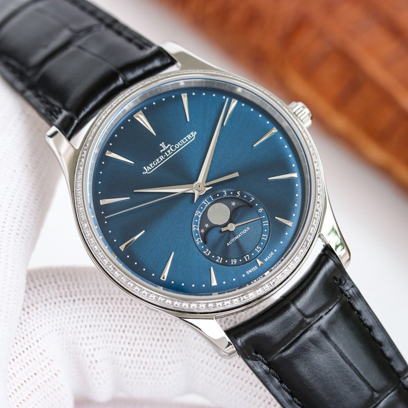 위핑,예거 르쿨트르 Jaeger-LeCoultre 문페이즈 마스터 시리즈남성용 시계 39MM