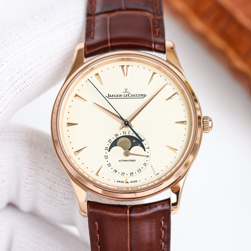 예거 르쿨트르 Jaeger-LeCoultre 문페이즈 마스터 시리즈남성용 시계 39MM