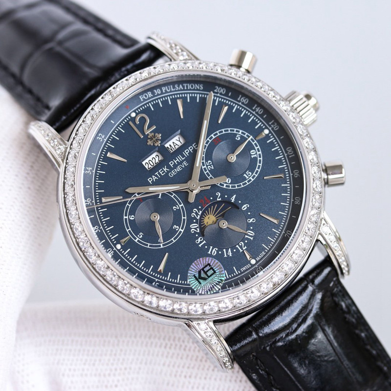 위핑,파텍 필립 Patek Philippe 그랜드 컴플리케이션 크로노그래프 컬렉션 남성용 시계