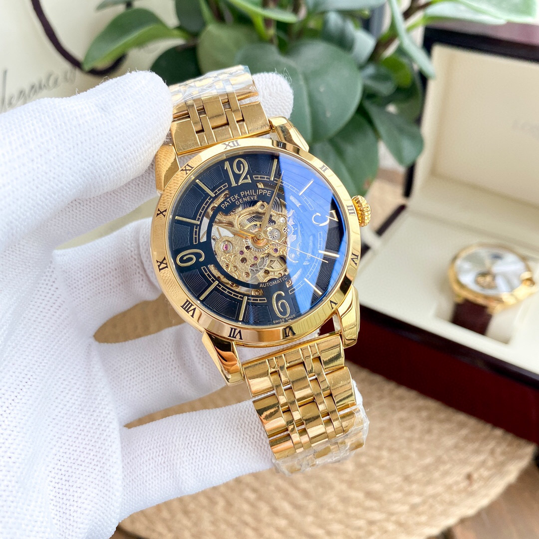 위핑,파텍필립 PATEK PHILIPPE 스틸 42MM 남성용 패션 오토매틱 기계식 시계