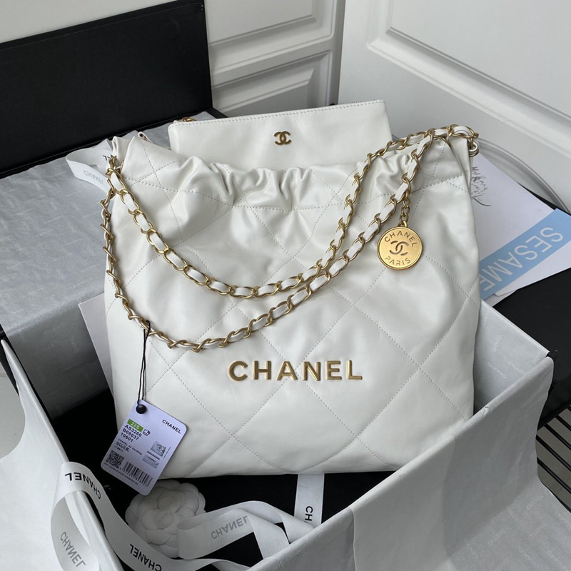 위핑,샤넬 Chanel 패션 원숄더 겨드랑이 가방 토트백 화이트