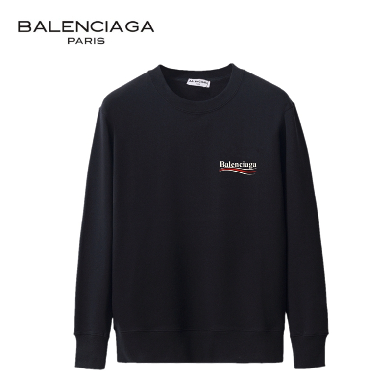 발렌시아가 Balenciaga 코튼 테리 크루넥 스웨터 남여공용