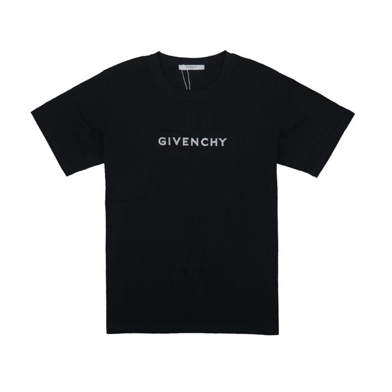 위핑,지방시 Givenchy 로고 자수 반팔 티셔츠 남여 공용