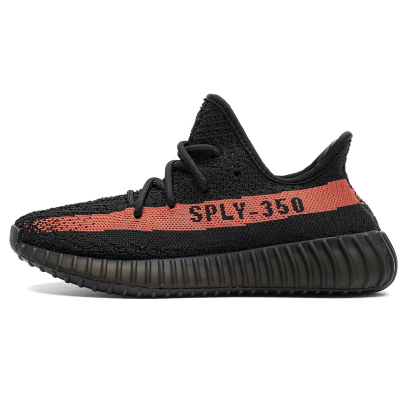 위핑,아디다스 이지부스트 350 V2 Core Black Red BY9612