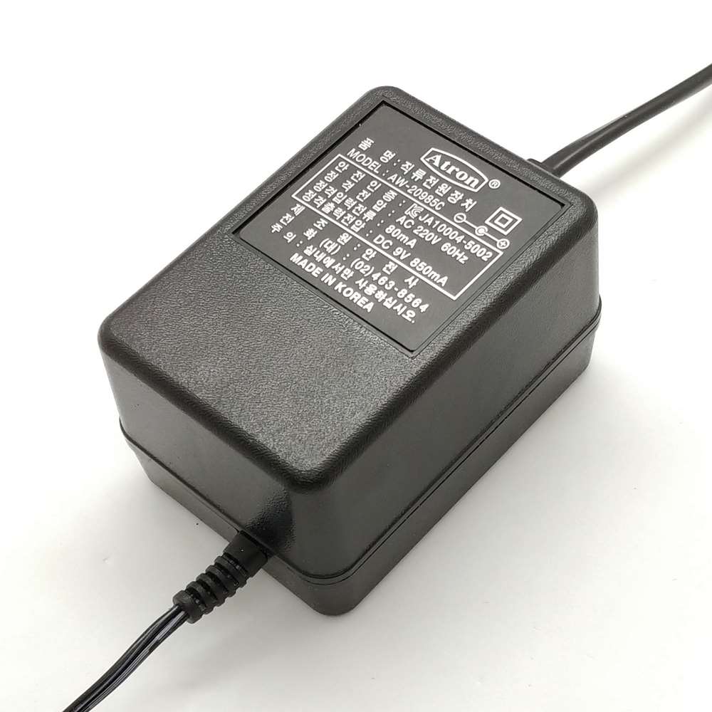 DC 9V850mA 어댑터 일반 LINEAR 아답터 9V 850mA - 위핑